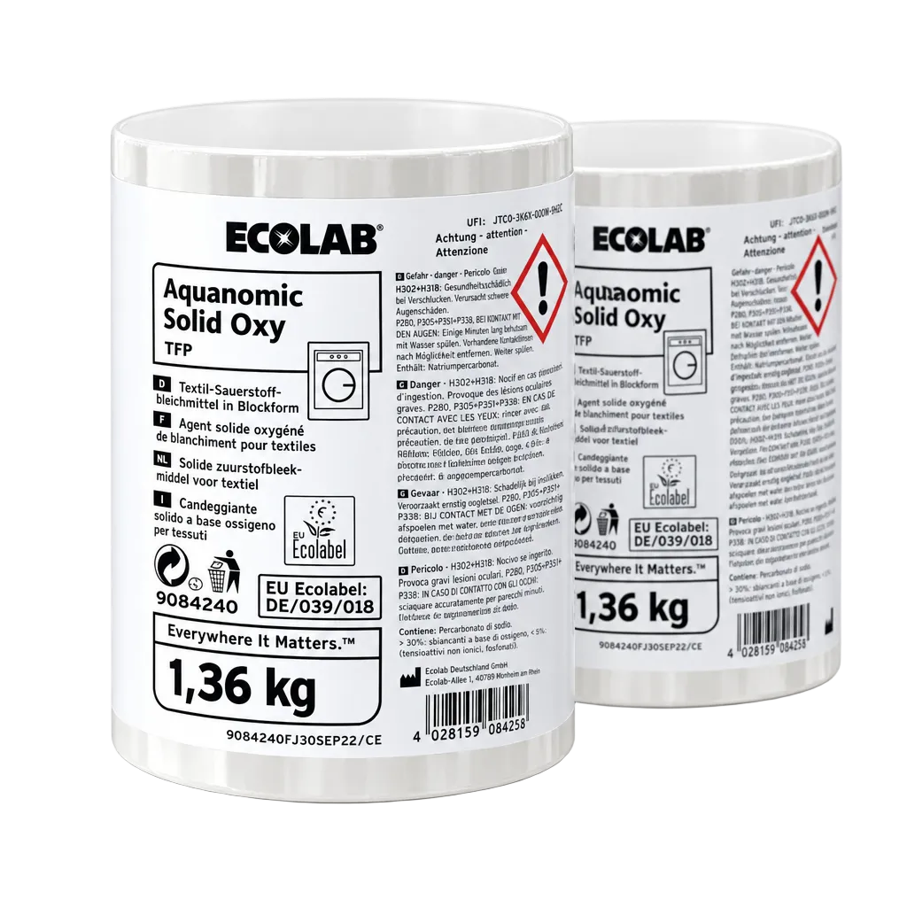 Aquanomic Solid Oxy 2x1.36 kg - Blegemiddel
